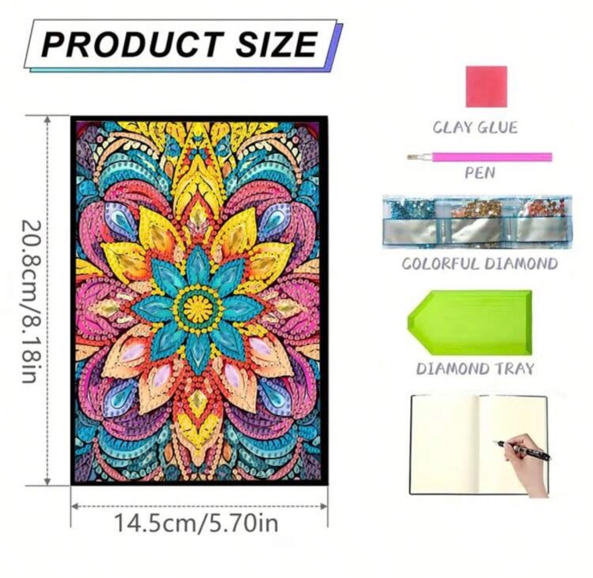 Custom Notebook Diamond Art